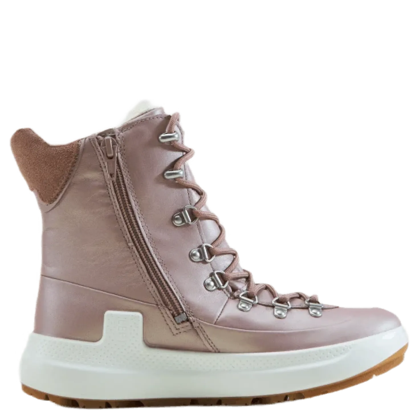 Ecco Solice K Woodrose Metallic/woodrose