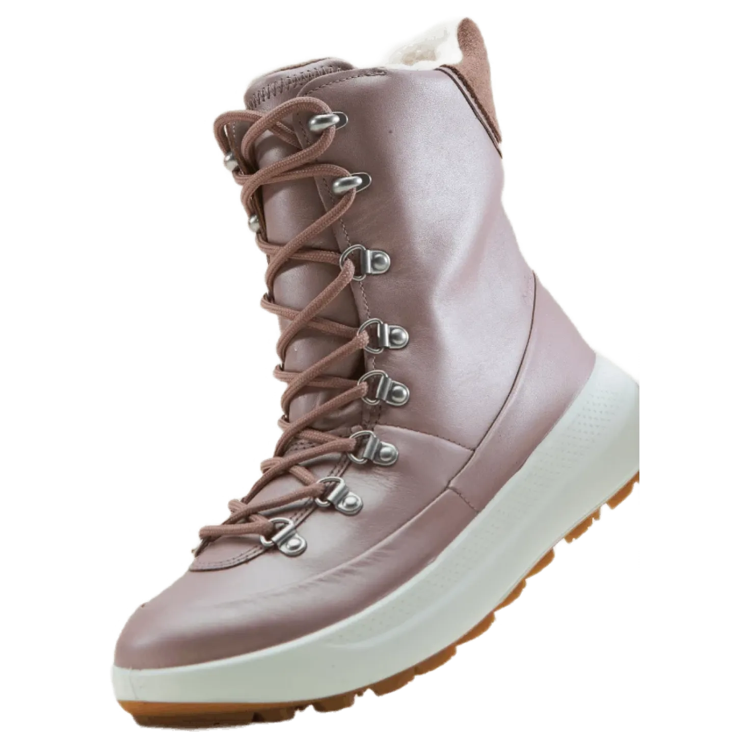 Ecco Solice K Woodrose Metallic/woodrose