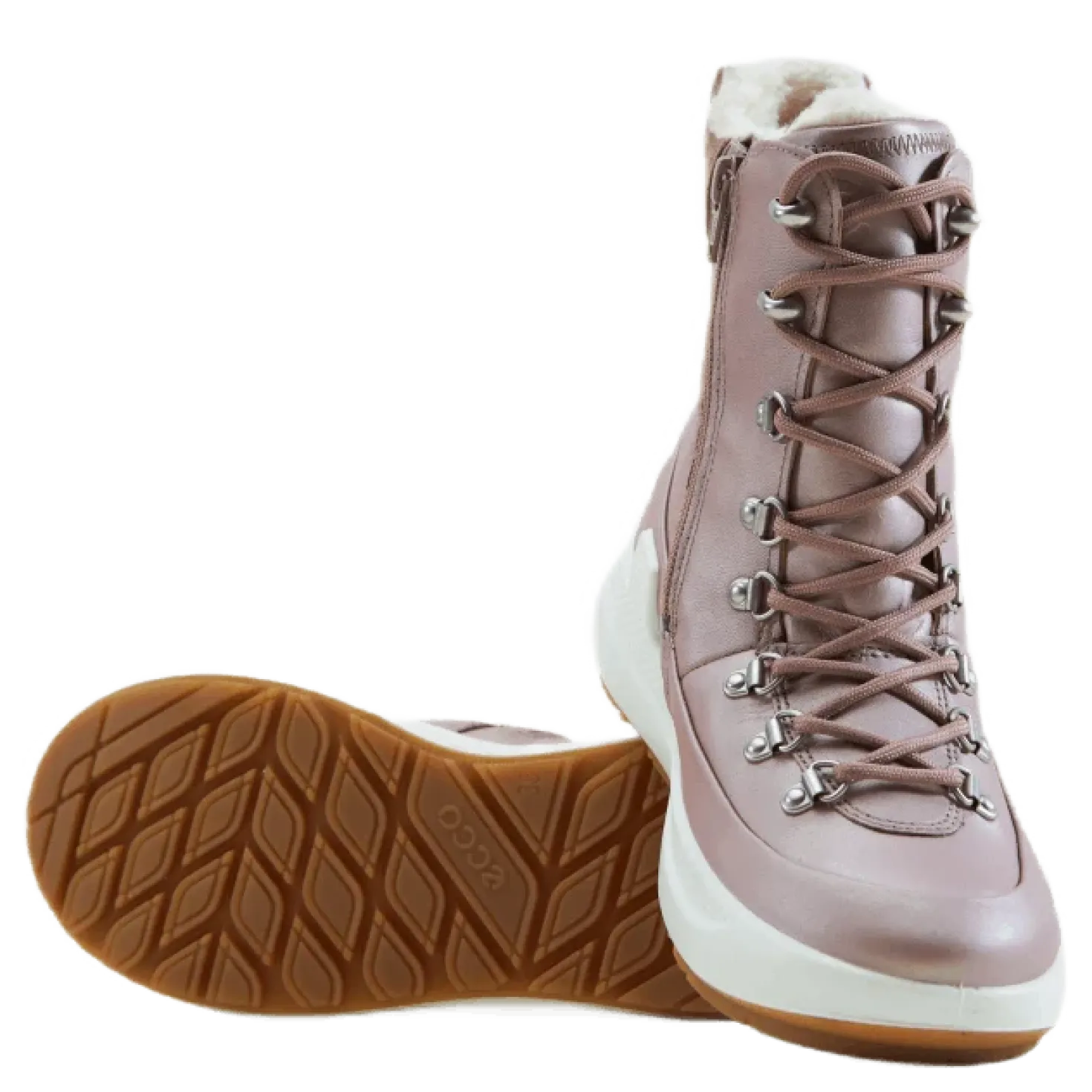 Ecco Solice K Woodrose Metallic/woodrose