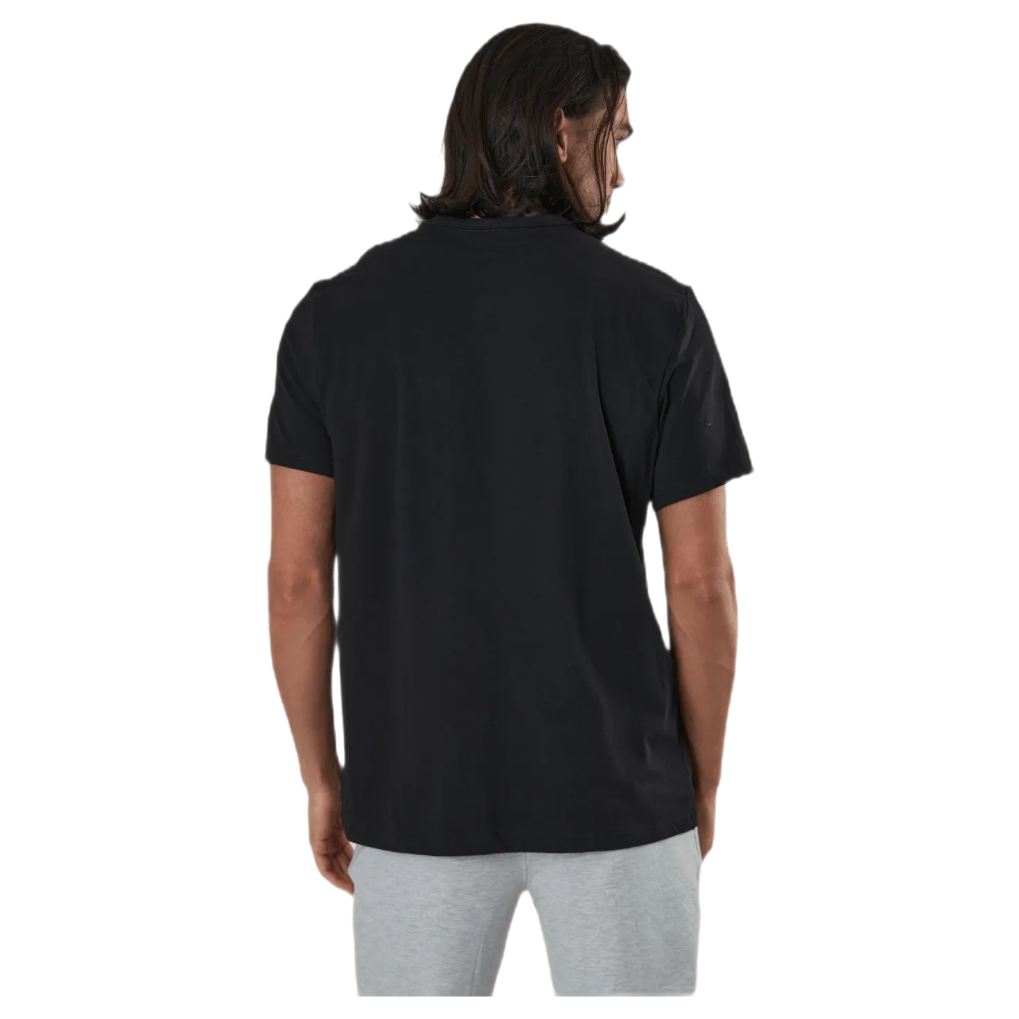 Eco Cotton S/S Crew Neck Black