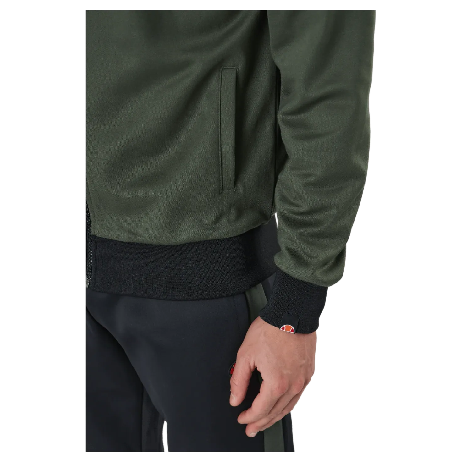 El Carloz Track Top Dark Green