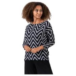 Elcos 4/5 Aop Top Black/Grey