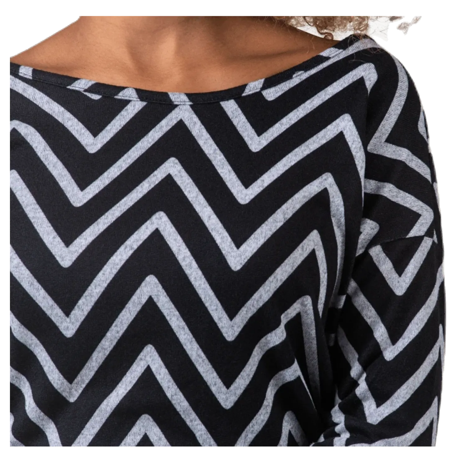 Elcos 4/5 Aop Top Black/Grey