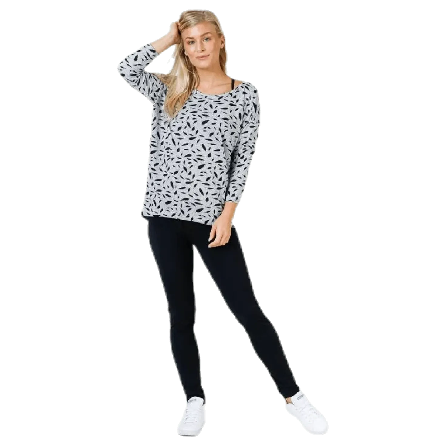 Elcos 4/5 Aop Top Jrs Grey