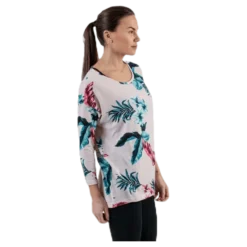 Elcos 4/5 Aop Top Jrs Pink