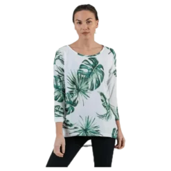 Elcos 4/5 Aop Top Jrs White
