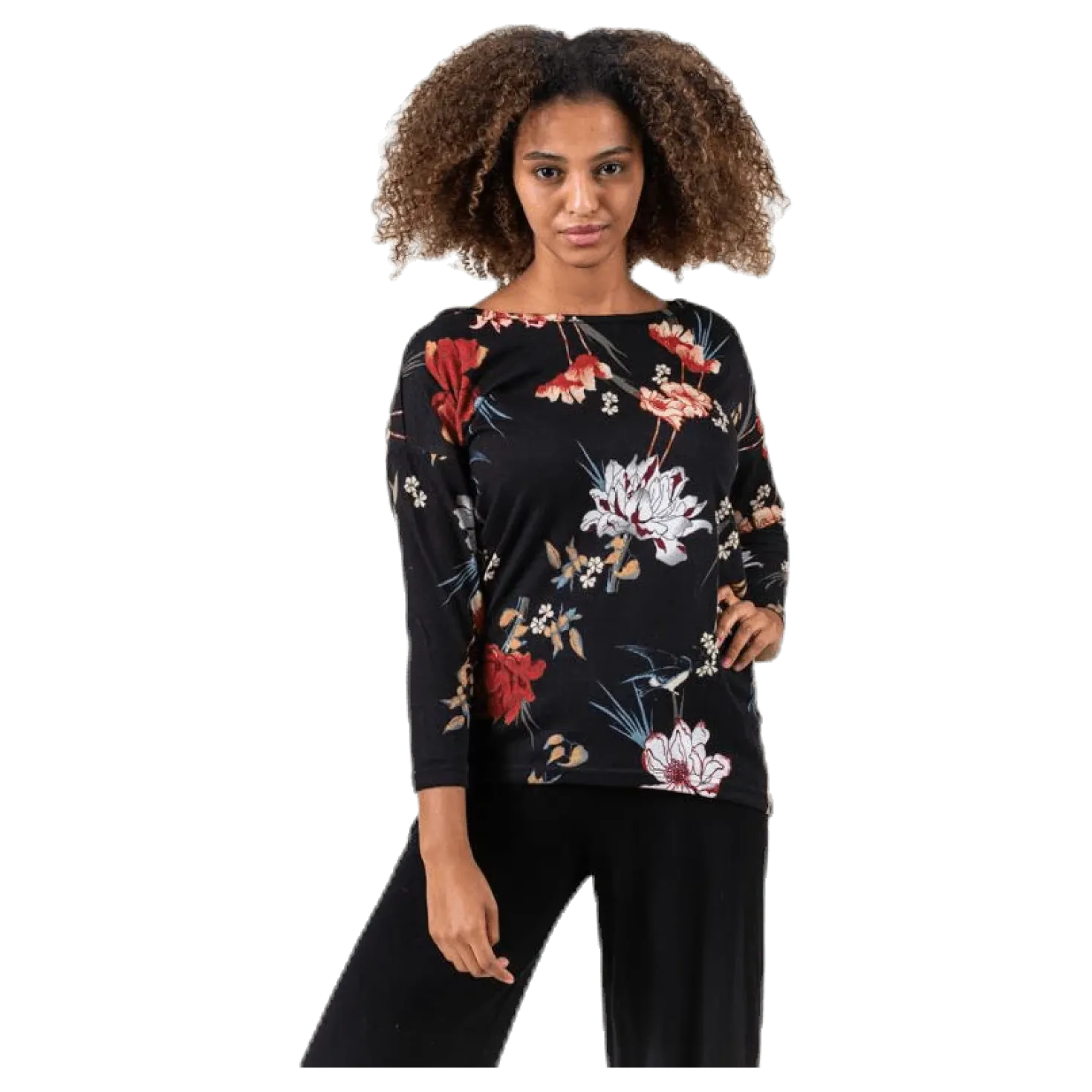 Elcos 4/5 Aop Top Patterned/Black