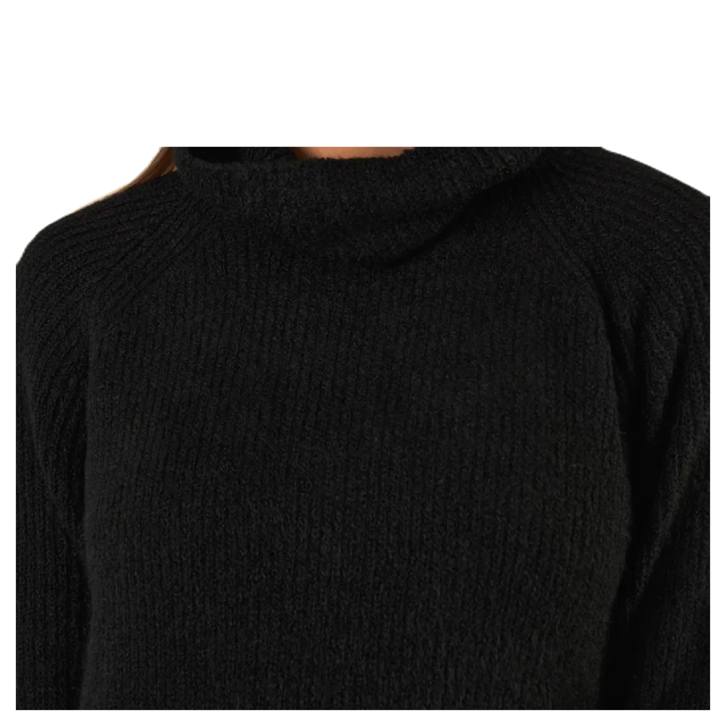 Ellen Ls Long Knit Black