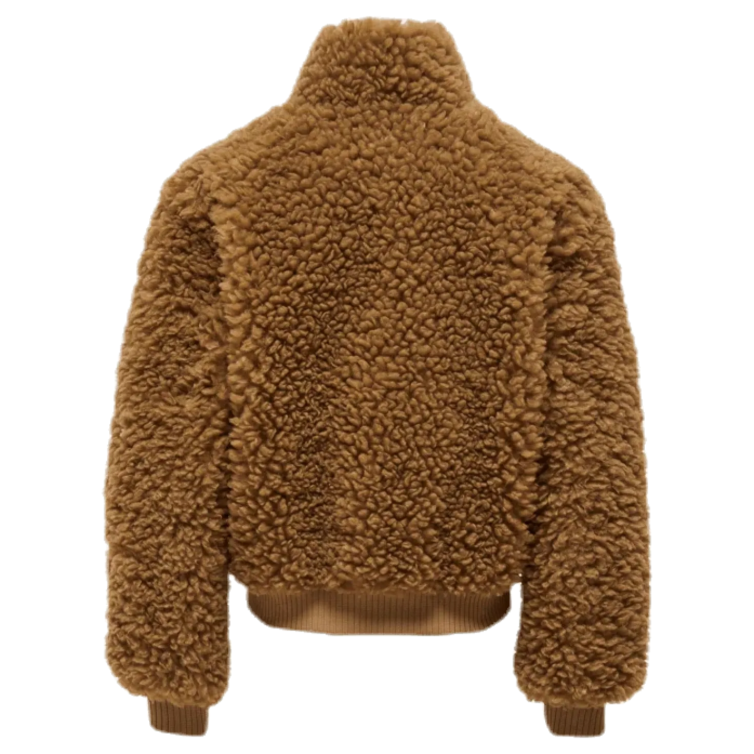 Ellie Sherpa Bomber Brown