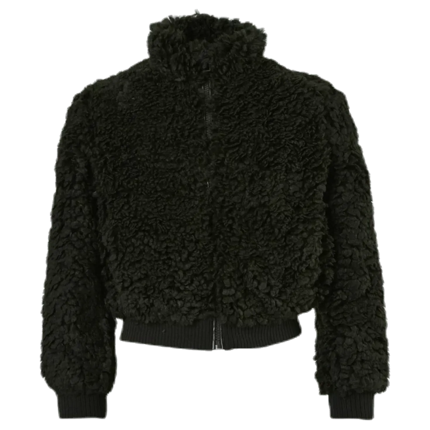 Ellie Sherpa Bomber Green