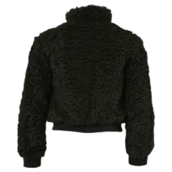 Ellie Sherpa Bomber Green