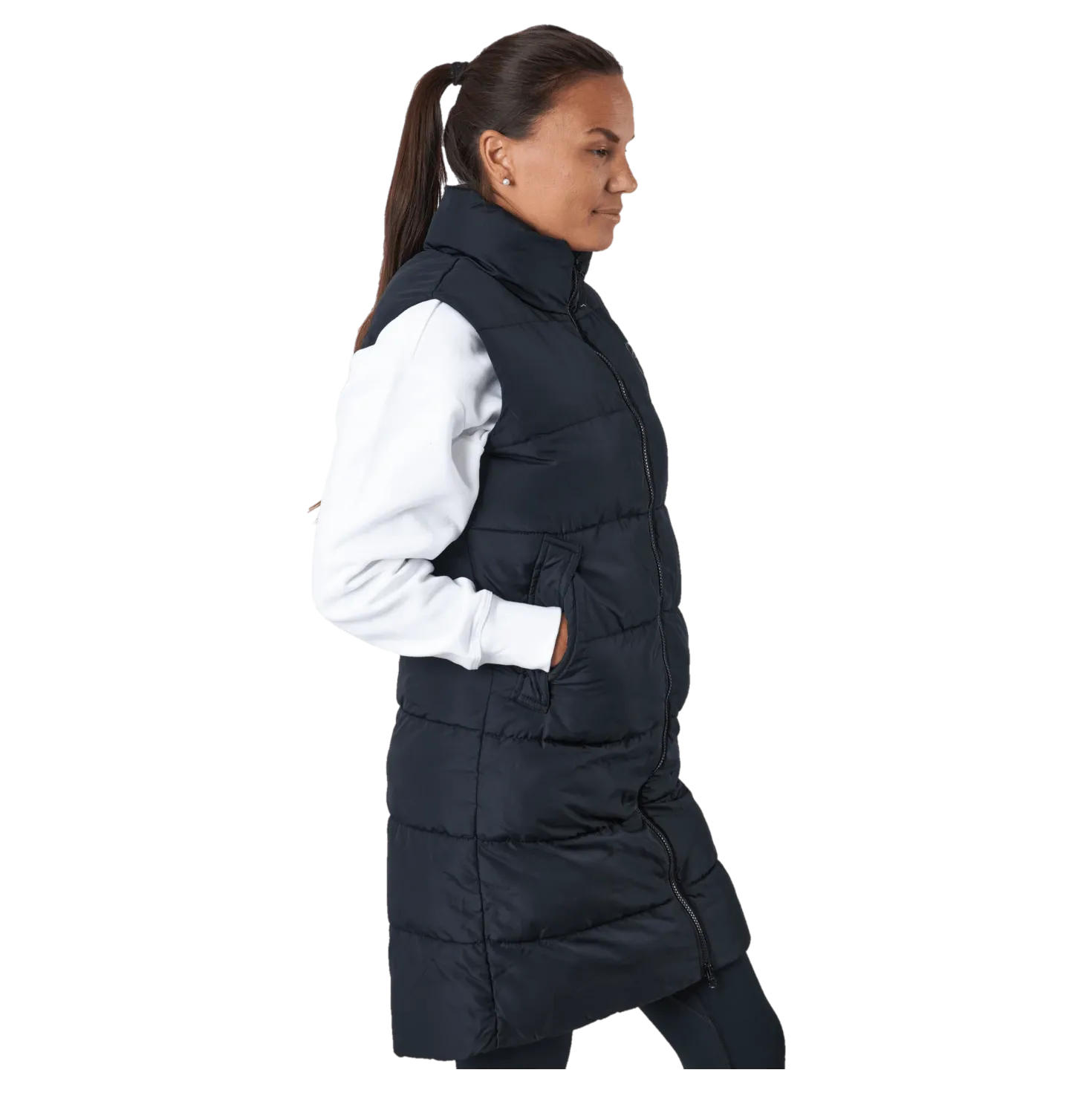 Elmira Reco Waistcoat Black