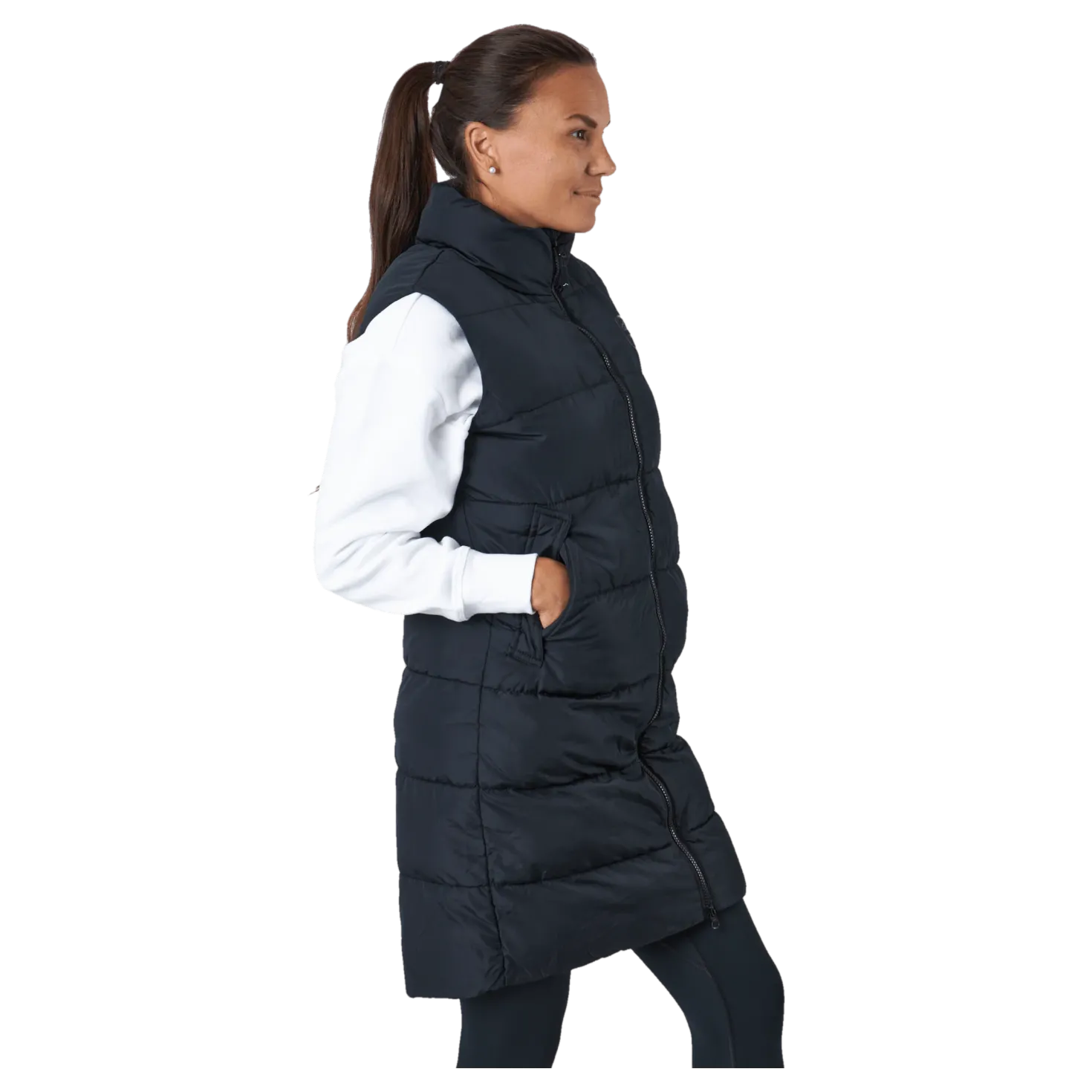 Elmira Reco Waistcoat Black