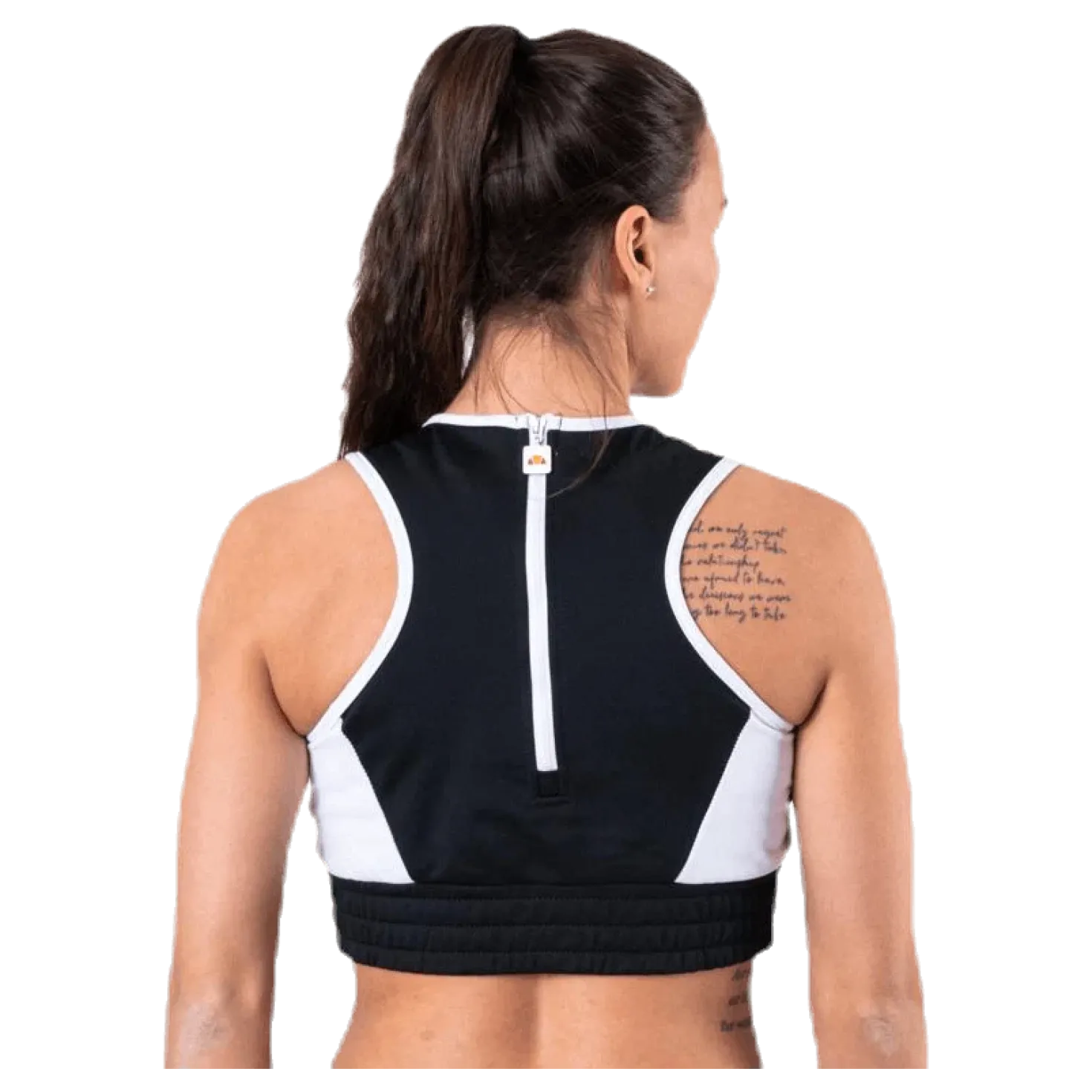 El Ruth Crop Vest Black
