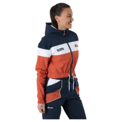 El Sambry Crop Track Top Orange