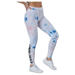 El Solos 2 Tie Dye Legging White