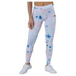 El Solos 2 Tie Dye Legging White