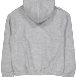 Embroidered Signature Hoodie Silver Chine