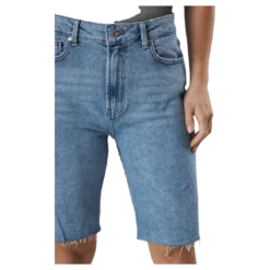 Emily Hw Long Shorts Raw Bb Mas0051 Blue