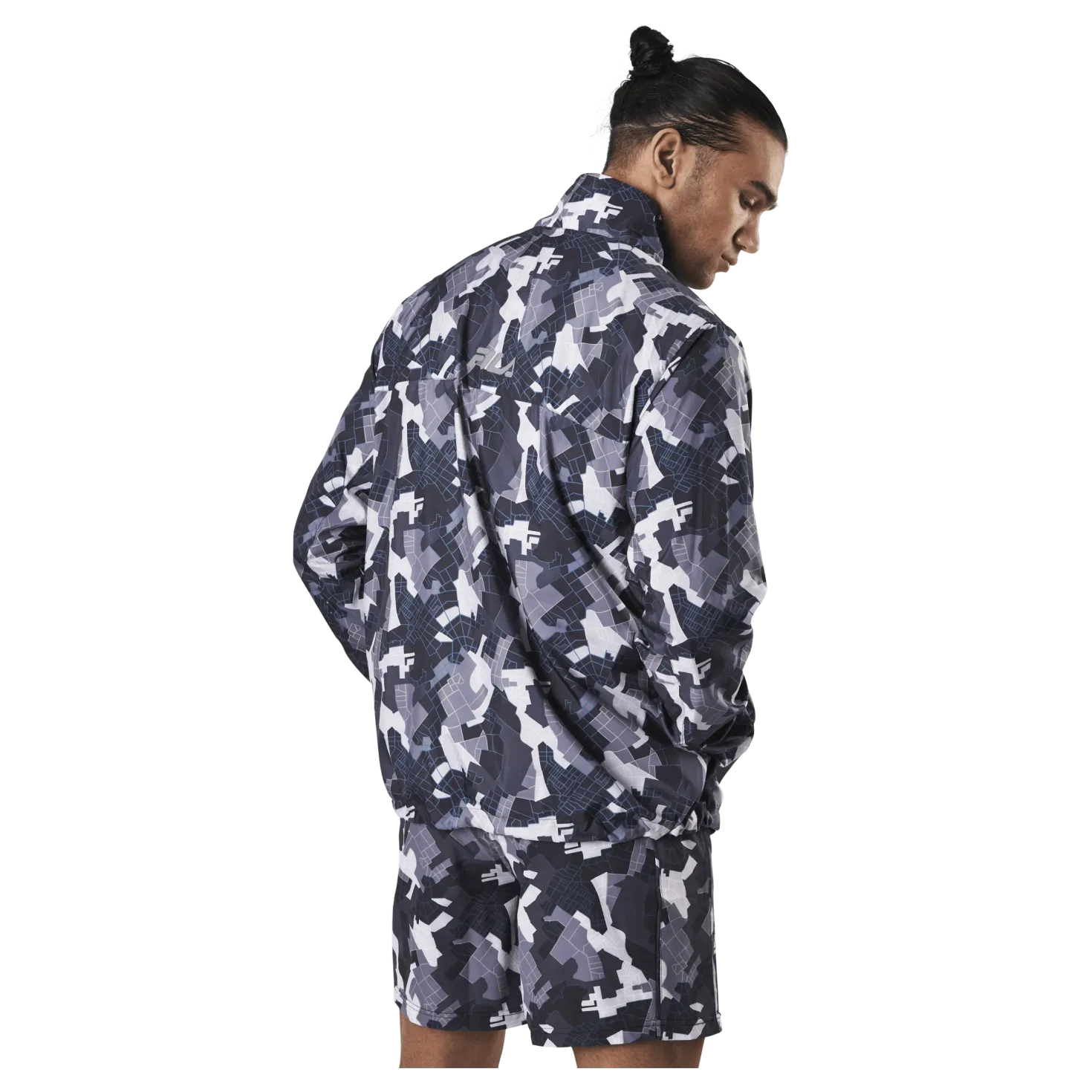 Ender Aop Wind Anorak Grey