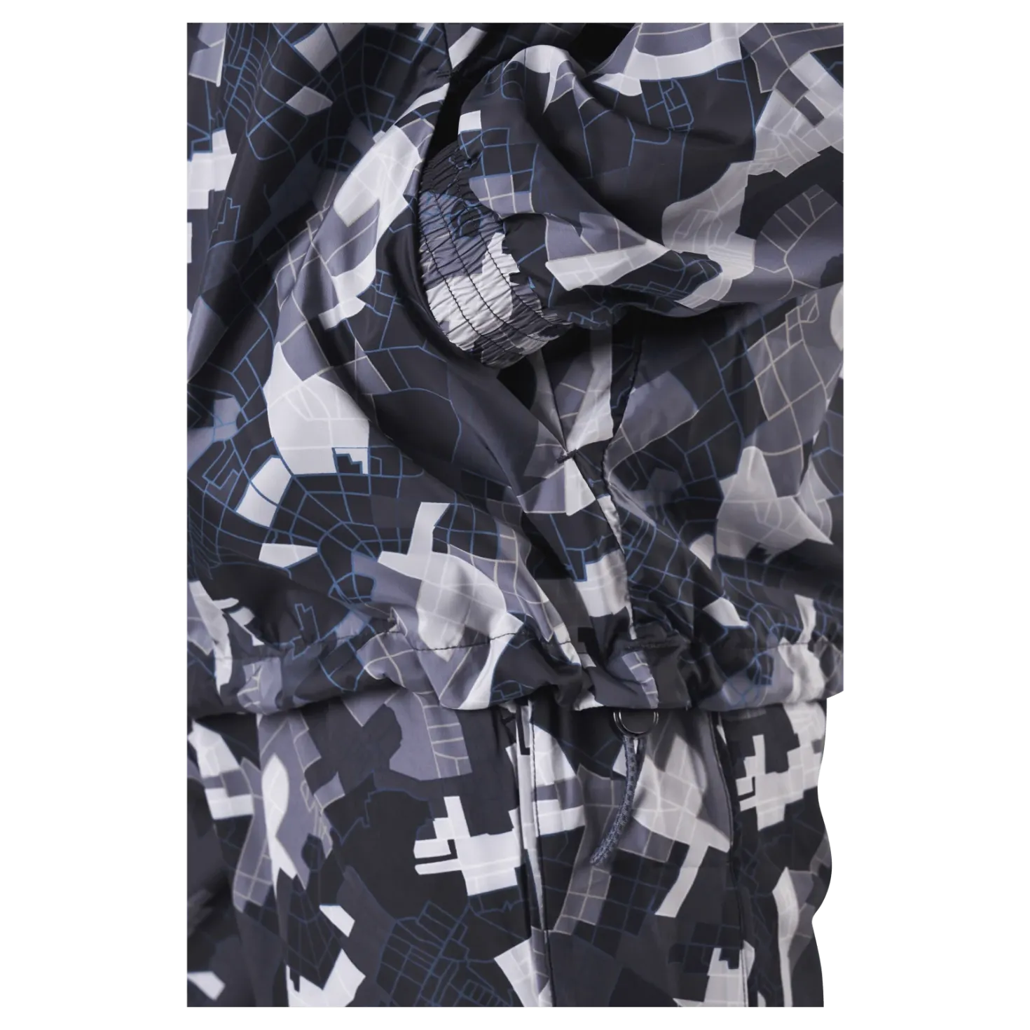 Ender Aop Wind Anorak Grey