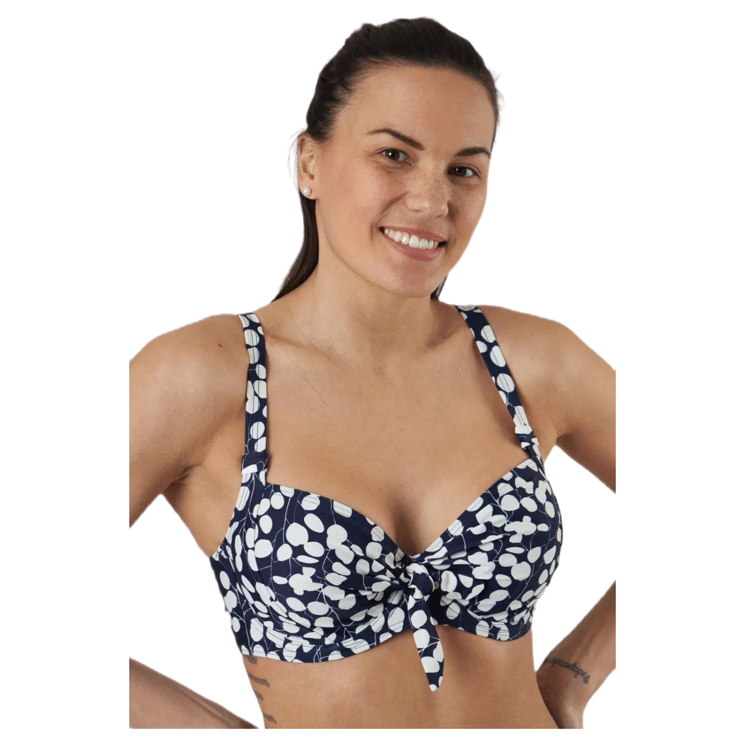 English Garden Unique Wire Bra Blue/White