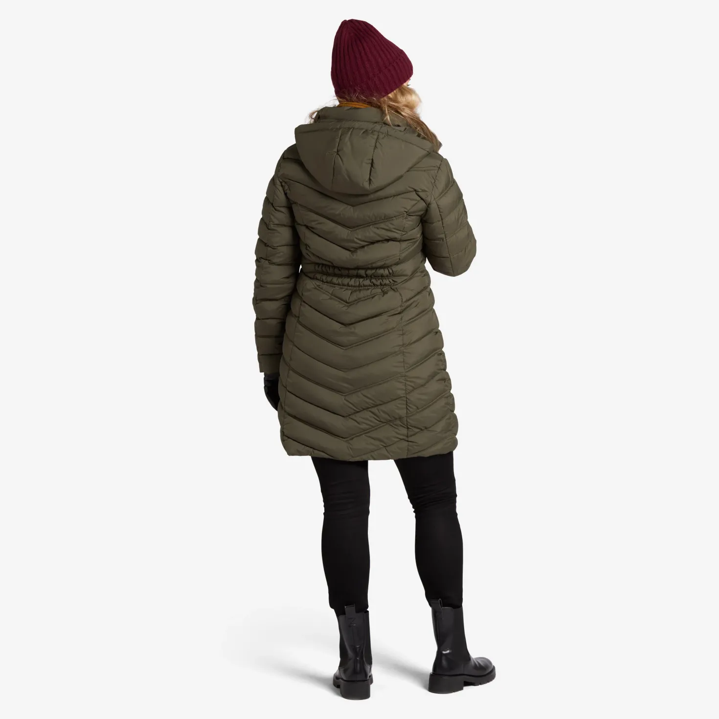Erica Reco Jacket Dark Olive