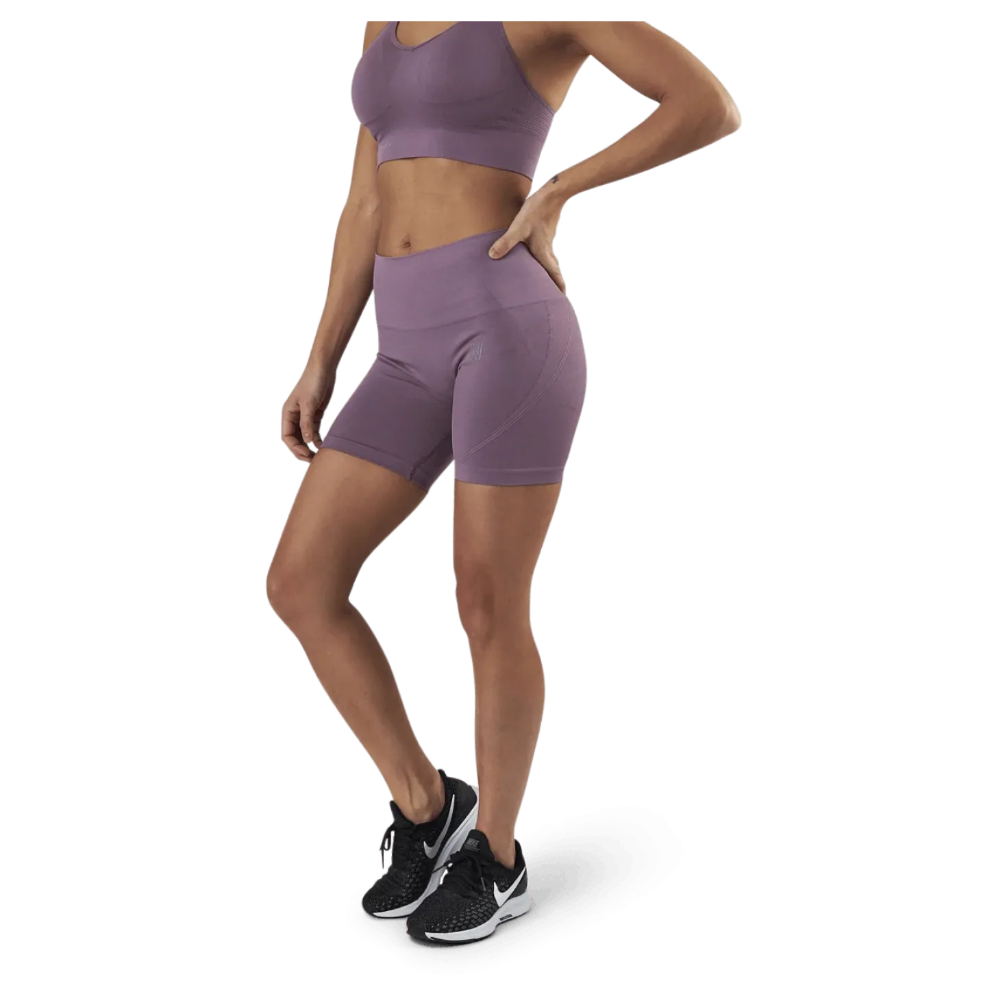 Erica Seamless Biker Shorts Purple