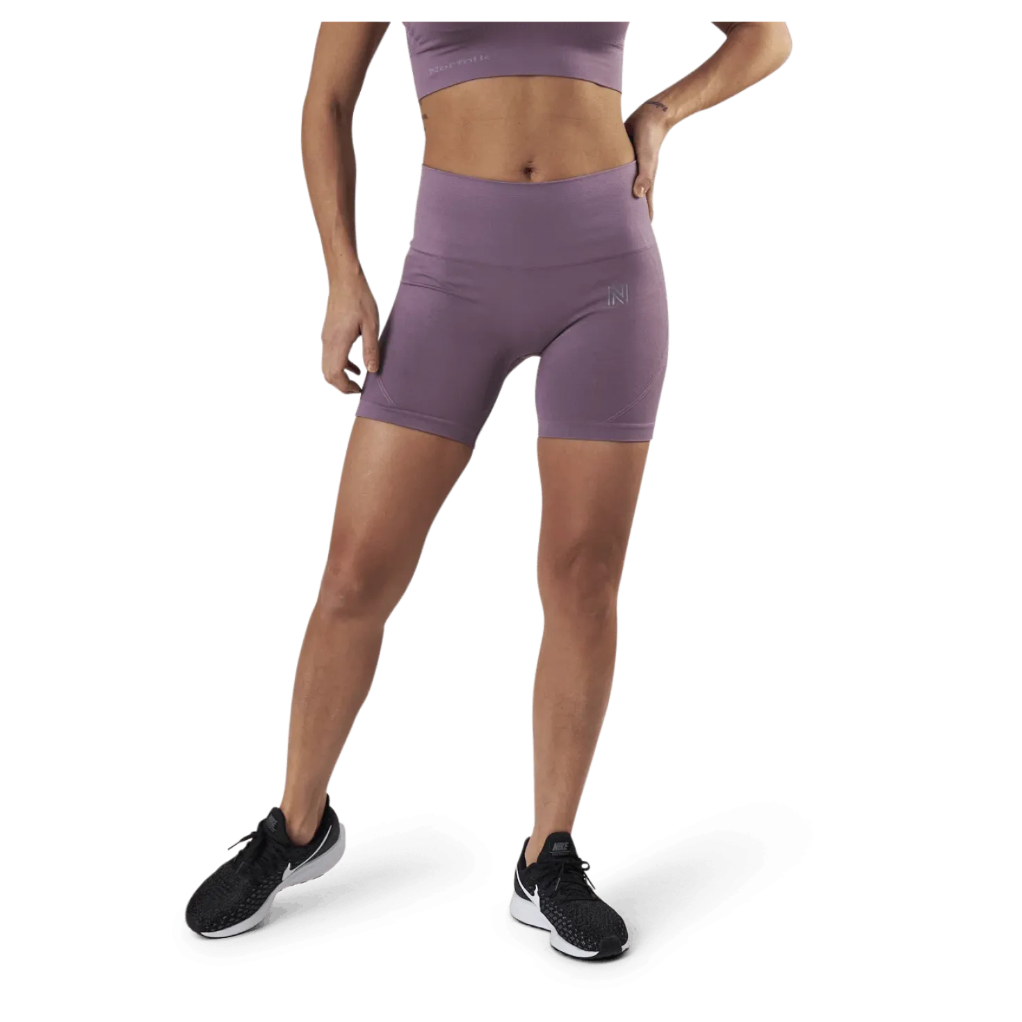 Erica Seamless Biker Shorts Purple
