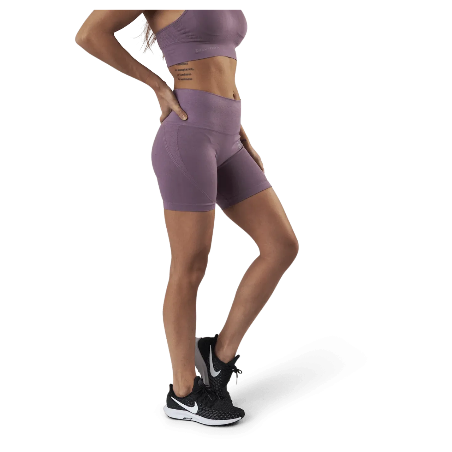 Erica Seamless Biker Shorts Purple