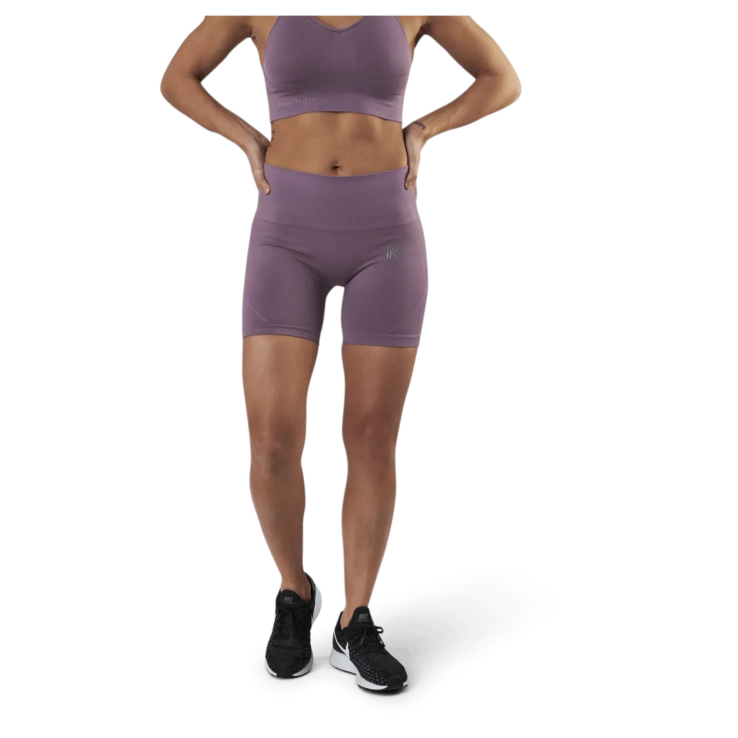 Erica Seamless Biker Shorts Purple