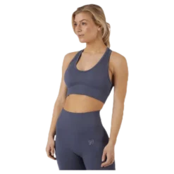 Erica Seamless Sports Bra Blue