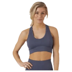 Erica Seamless Sports Bra Blue