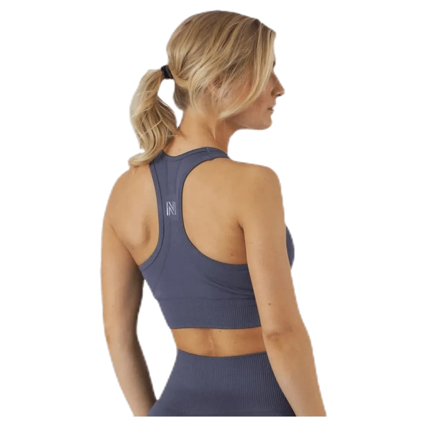 Erica Seamless Sports Bra Blue