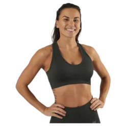 Erica Seamless Sports Bra Green