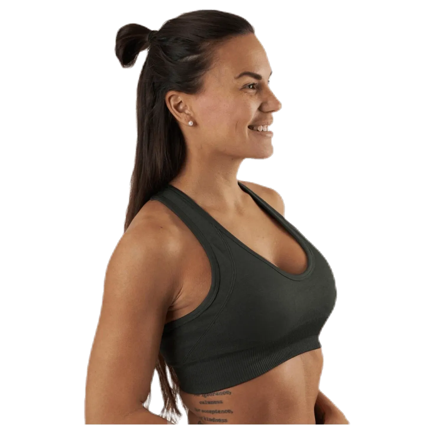 Erica Seamless Sports Bra Green
