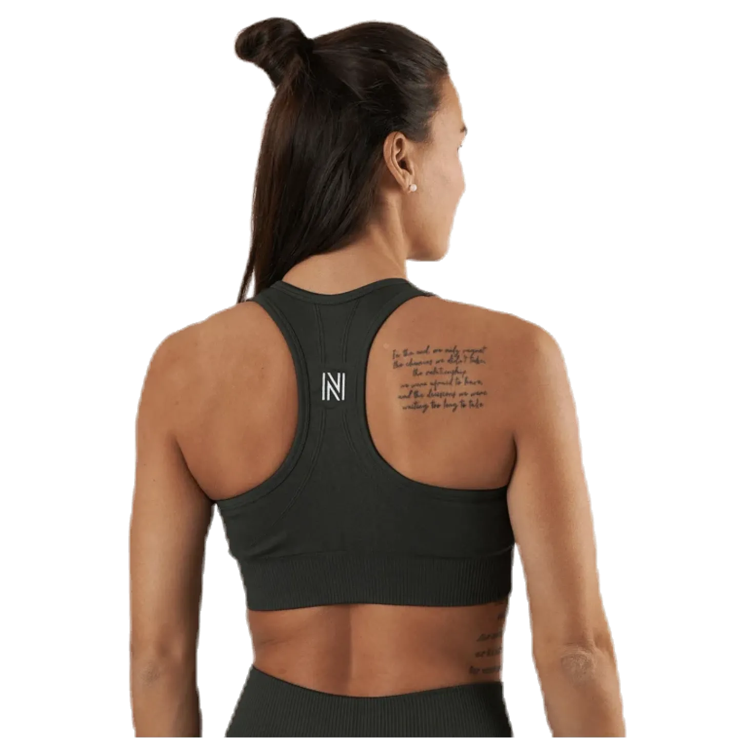 Erica Seamless Sports Bra Green