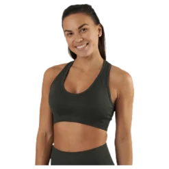 Erica Seamless Sports Bra Green
