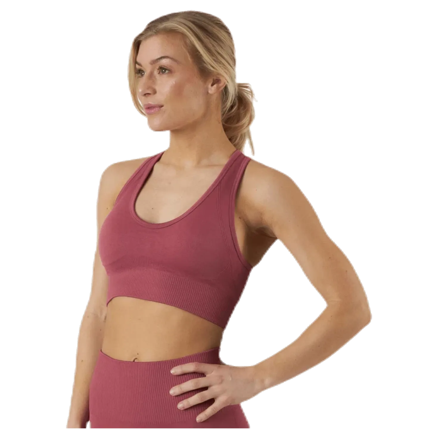 Erica Seamless Sports Bra Pink/Red