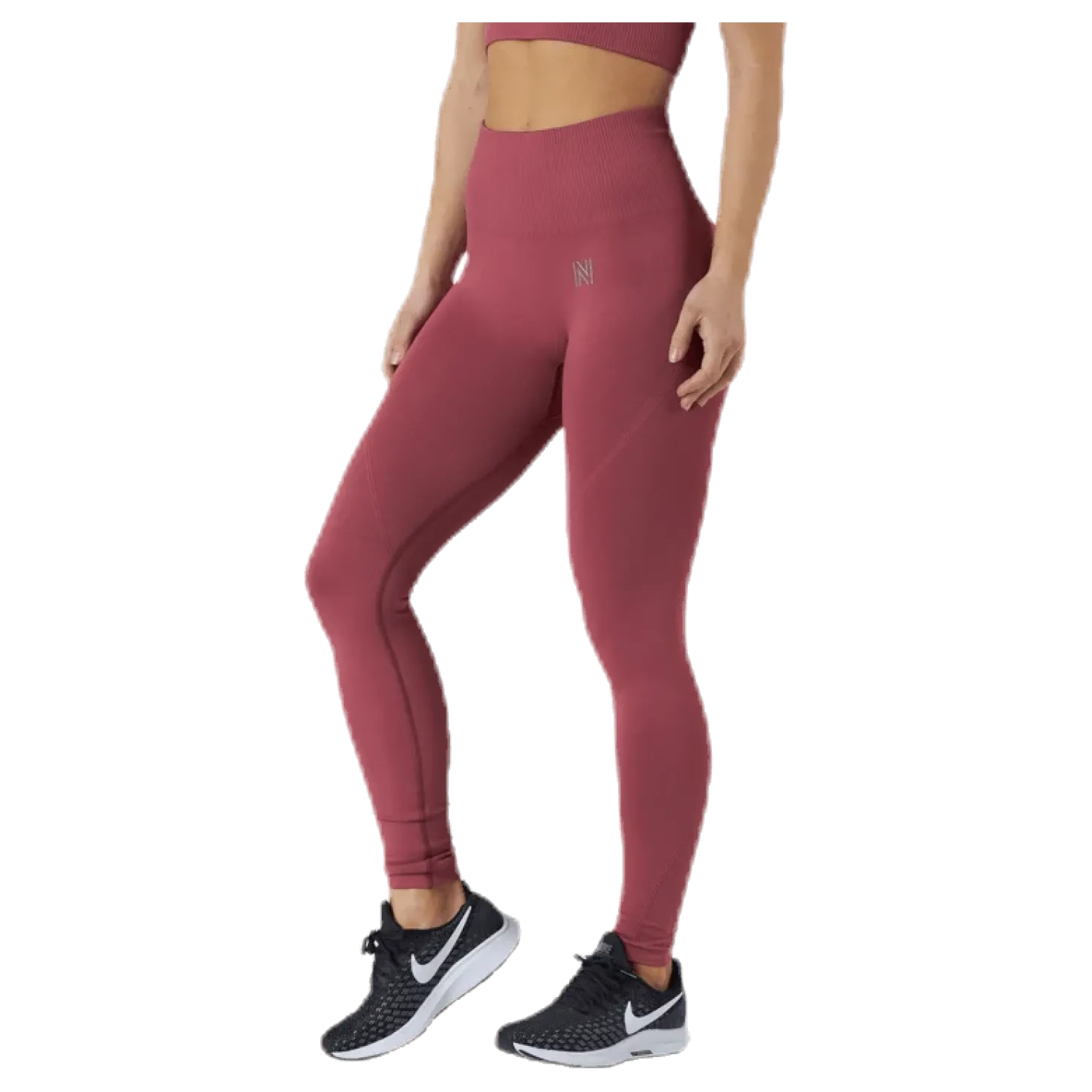 Erica Seamless Tights Pink/Red