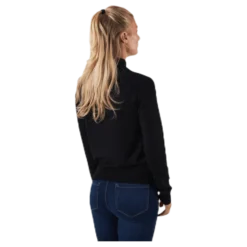 Esera Ls High Neck Knit Black