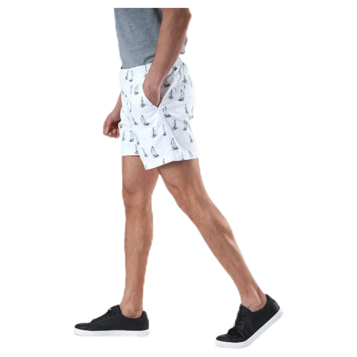 Eskil Shorts Blue/White