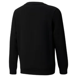 Ess Big Logo Crew Fl B Puma Black