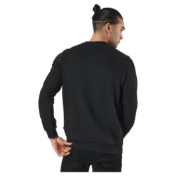 Ess Big Logo Crew Fl Puma Black