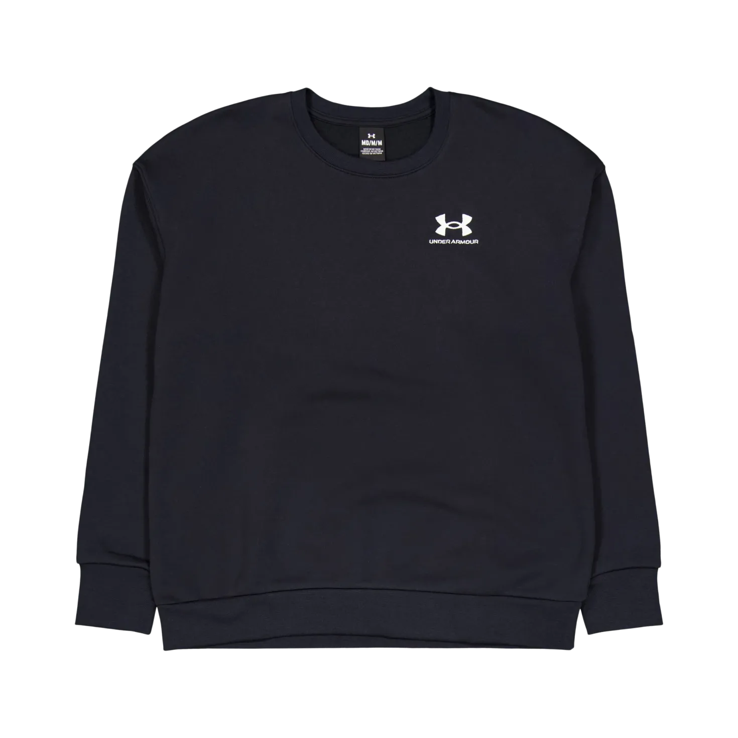 Essential Fleece Crew Black