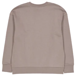 Essential Fleece Crew Brown