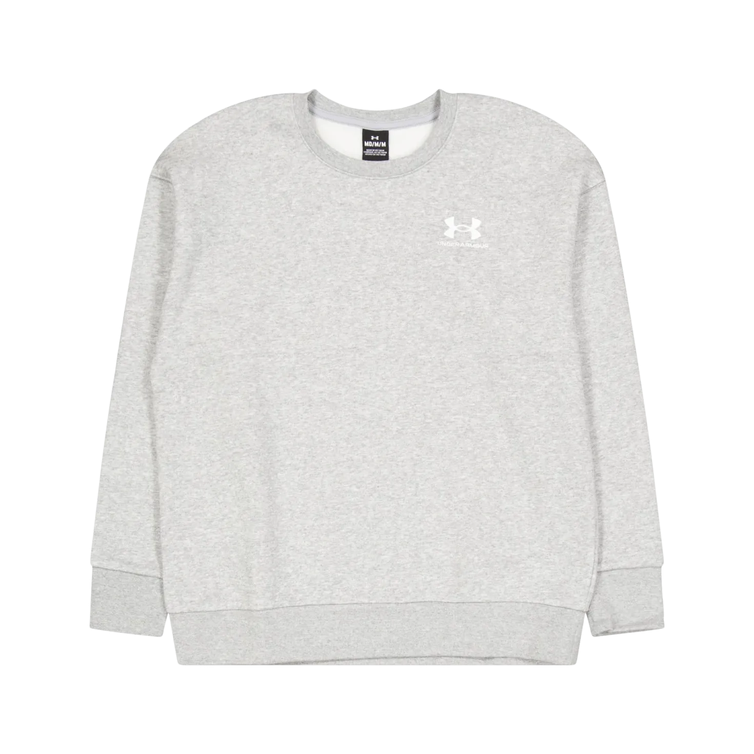 Essential Fleece Crew Mod Gray Light Heather