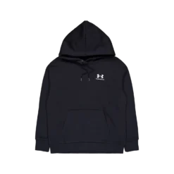 Essential Fleece Hoodie Black