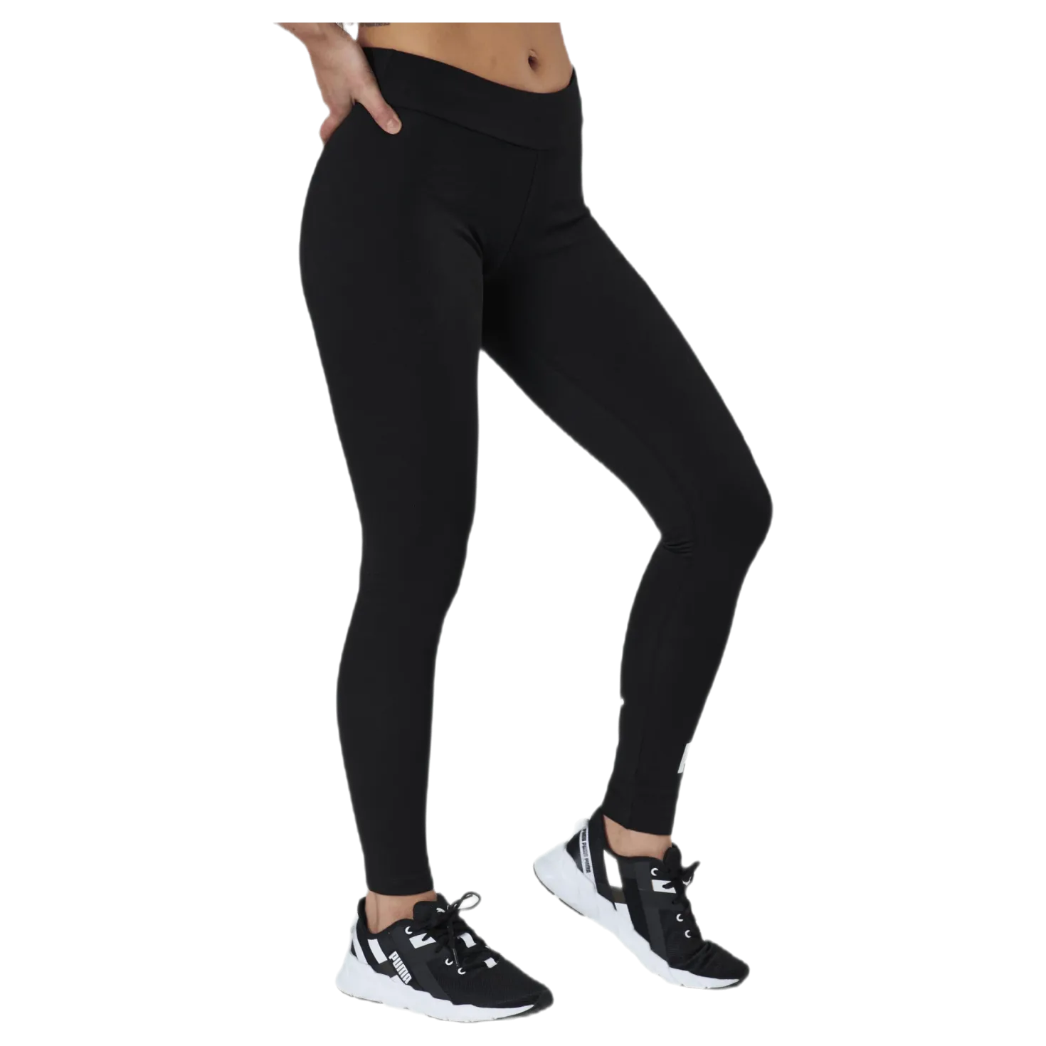 Essential Logo Leggings Black