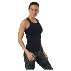Essential Rib Racerback Black